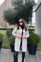 Beige Women Shirt