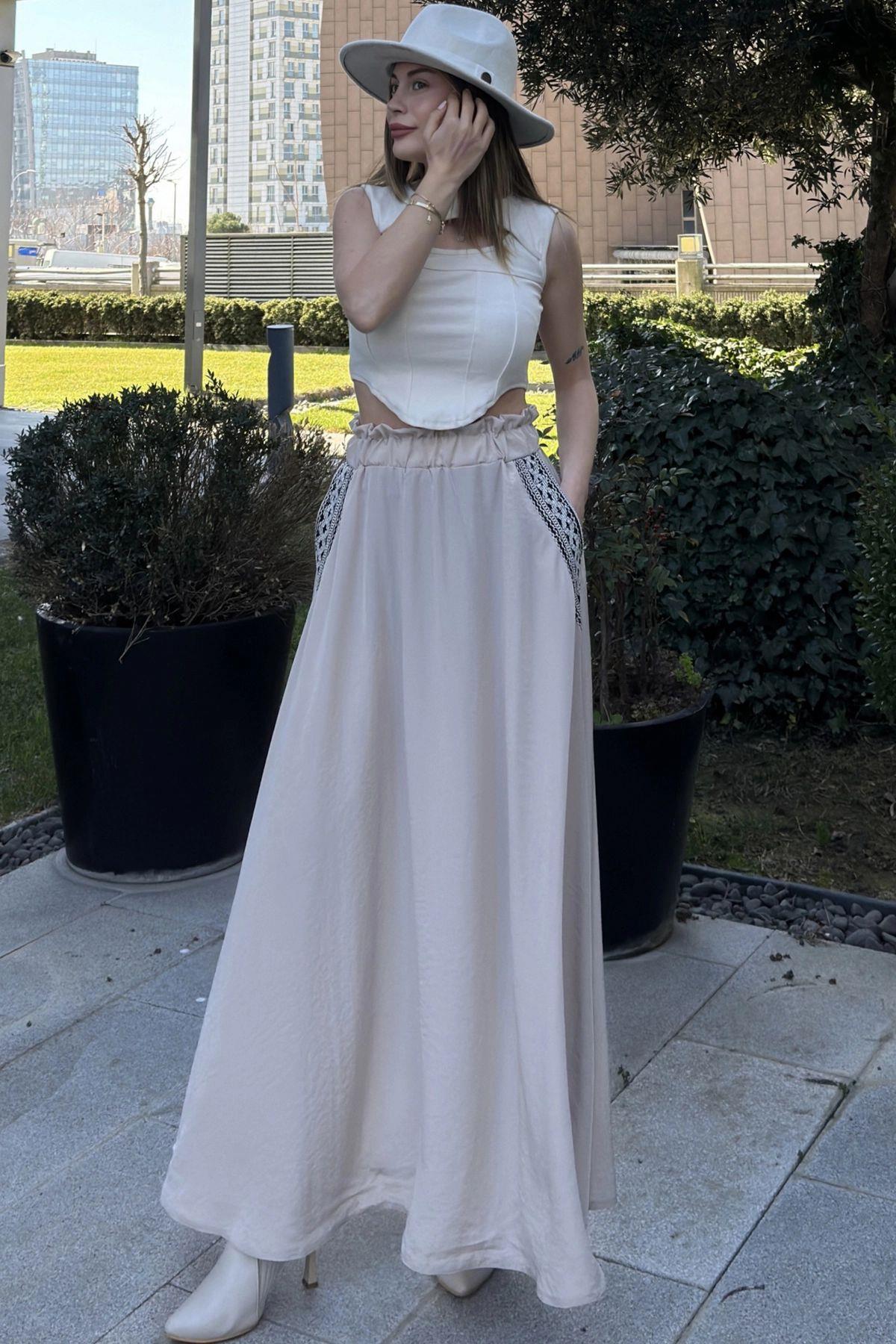 Stone Women Skirt