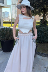 Stone Women Skirt