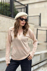 Beige Women Blouse