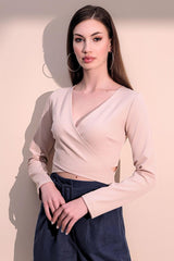 Beige Women Blouse