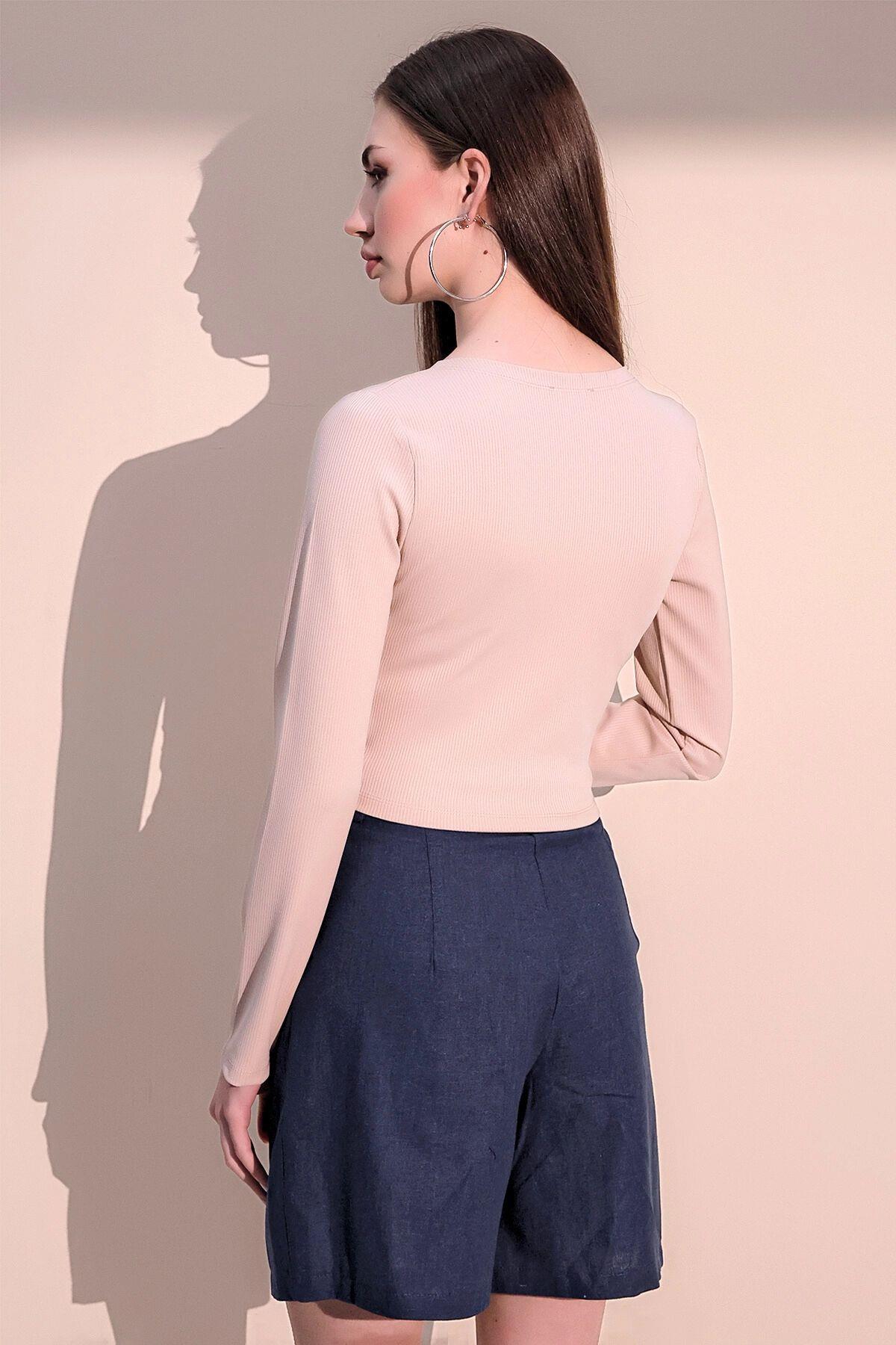 Beige Women Blouse
