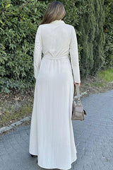 Beige Women Dress