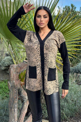 Leopard Women Cardigan