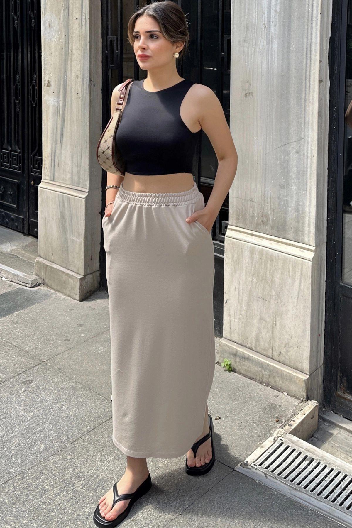 Stone Women Skirt