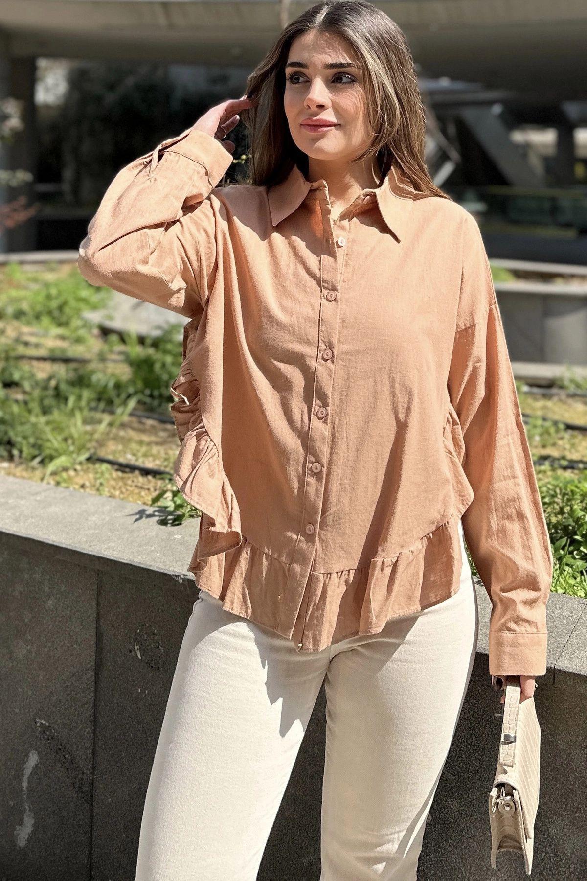 Camel Women Shirt