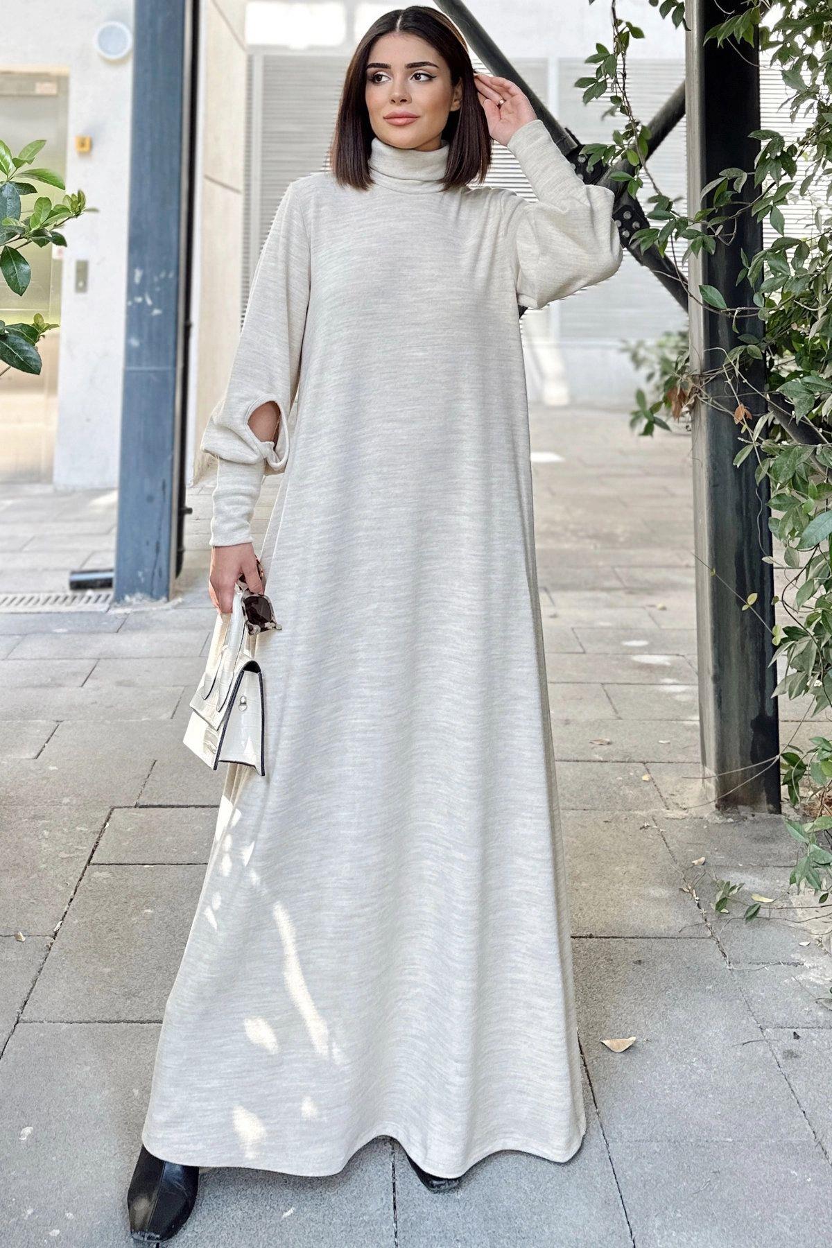 Beige Women Dress