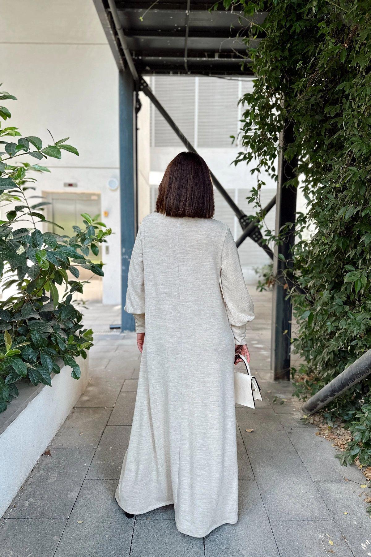 Beige Women Dress