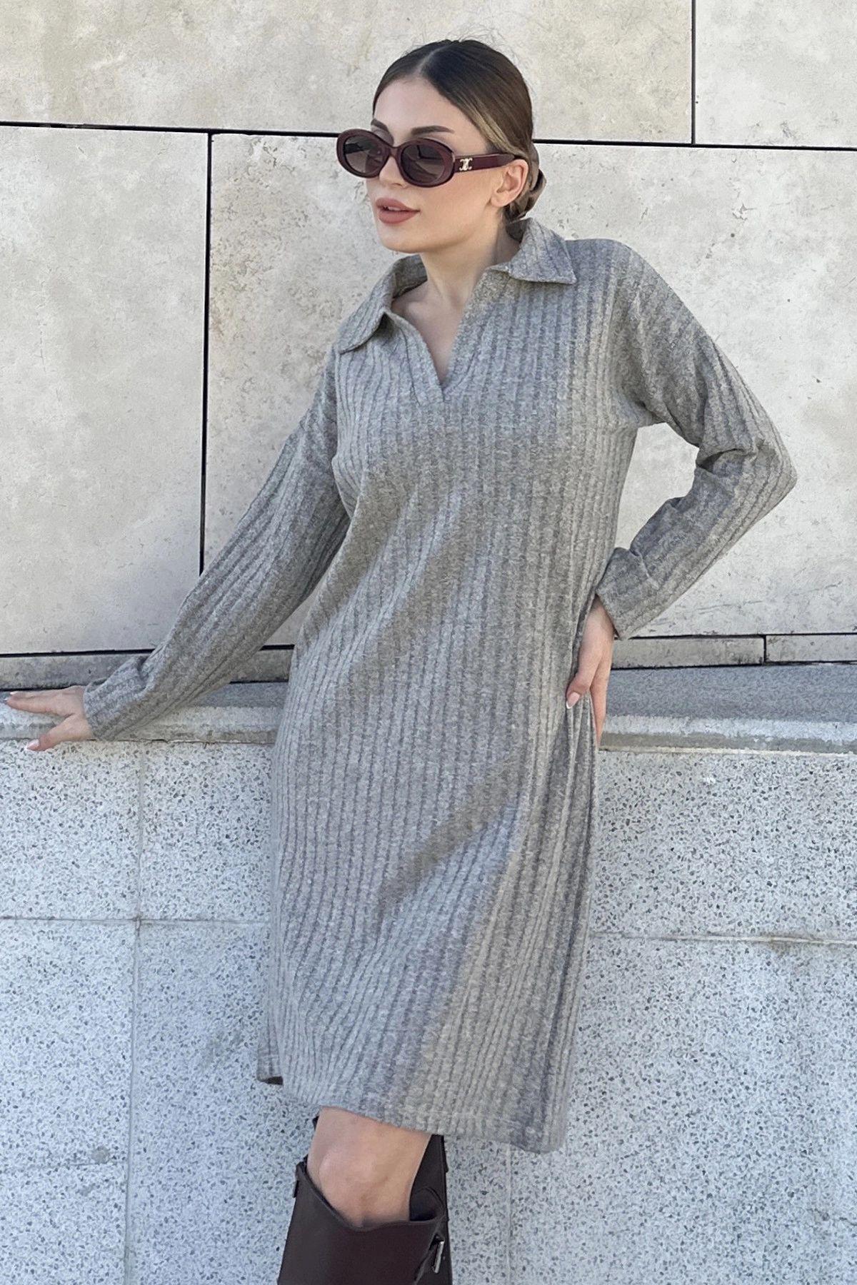 Beige Women Dress