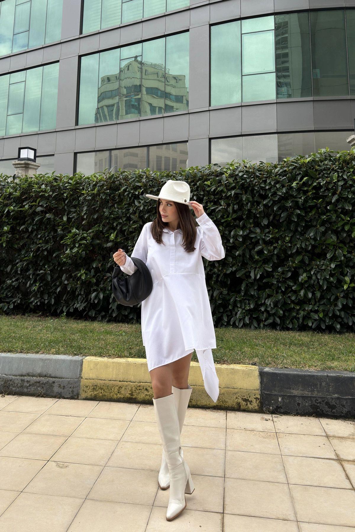 White Women Dress