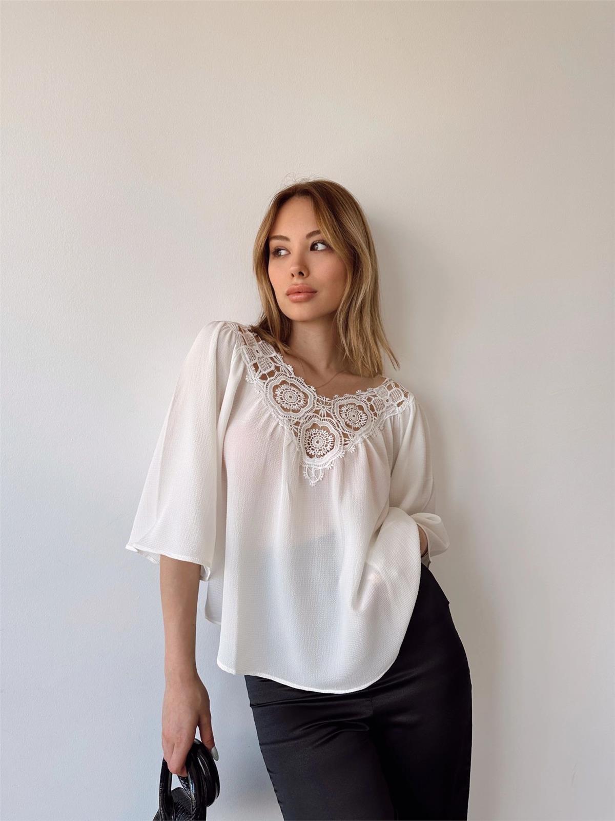 White Women Blouse