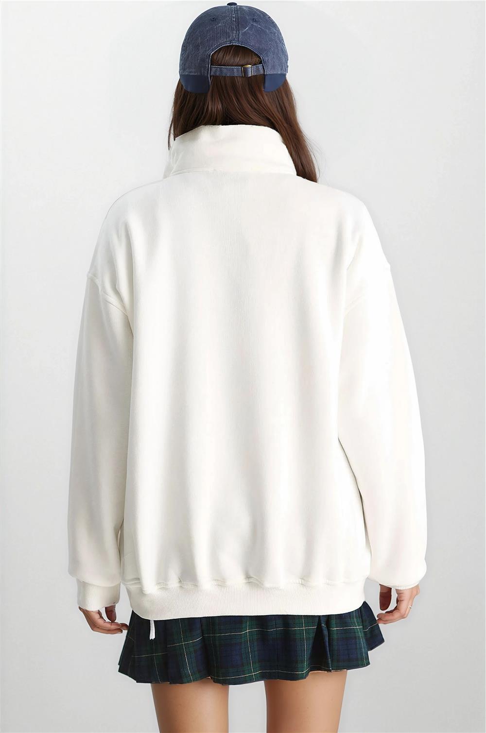 White Women Sweatshirt