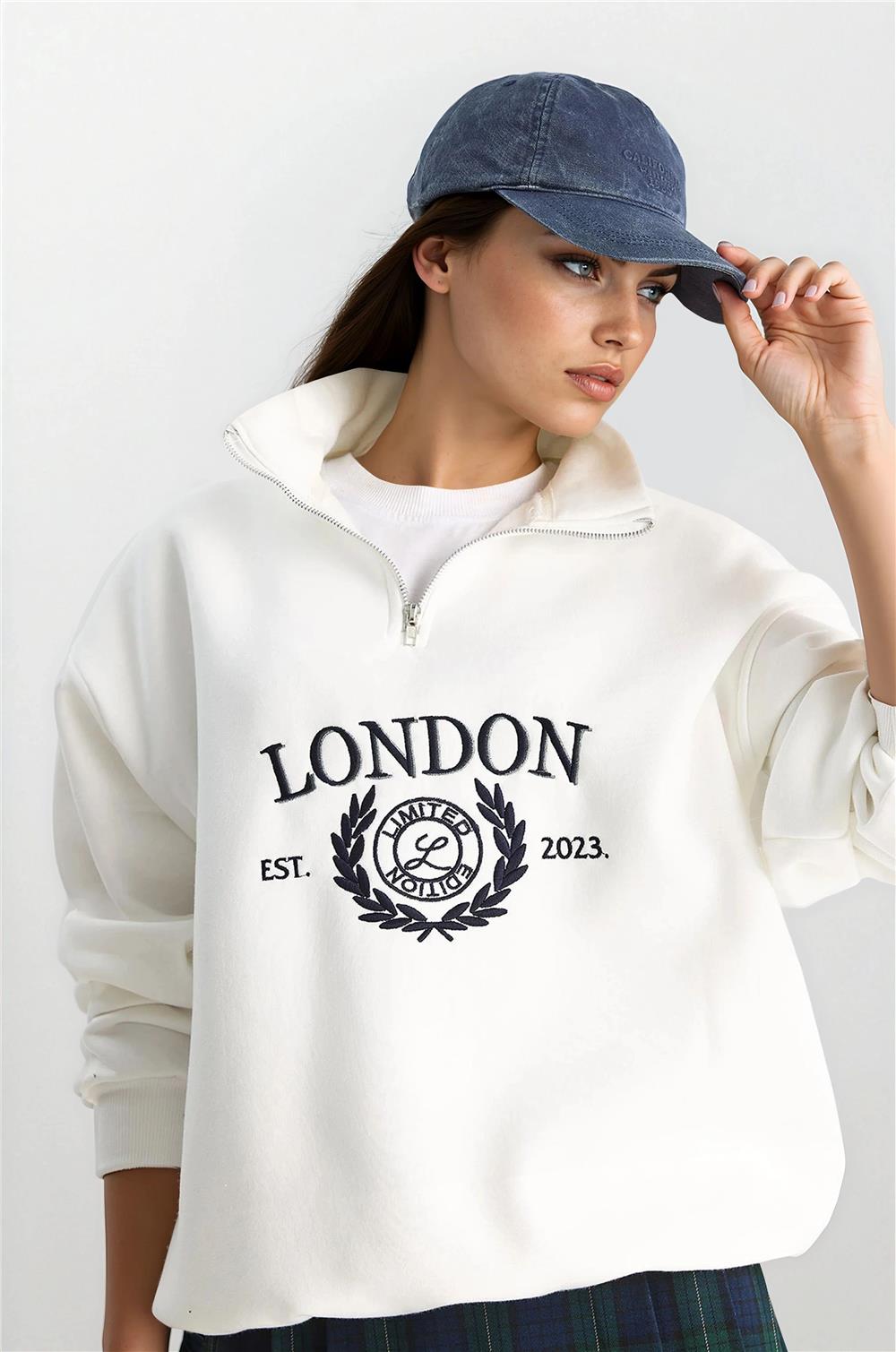 White Women Sweatshirt