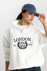 White Women Sweatshirt