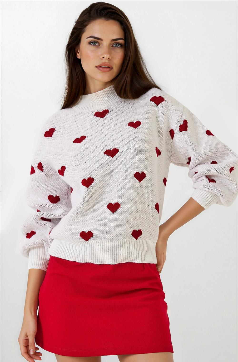 White Women Sweater