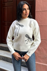White Women Sweater
