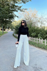 White Women Pants