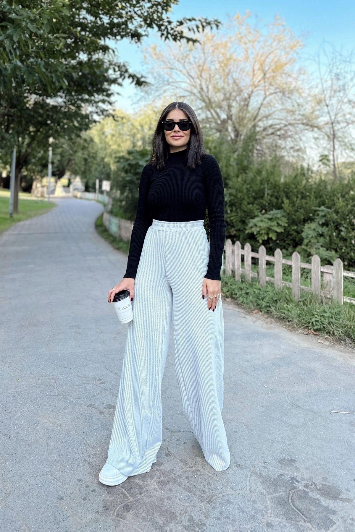 White Women Pants