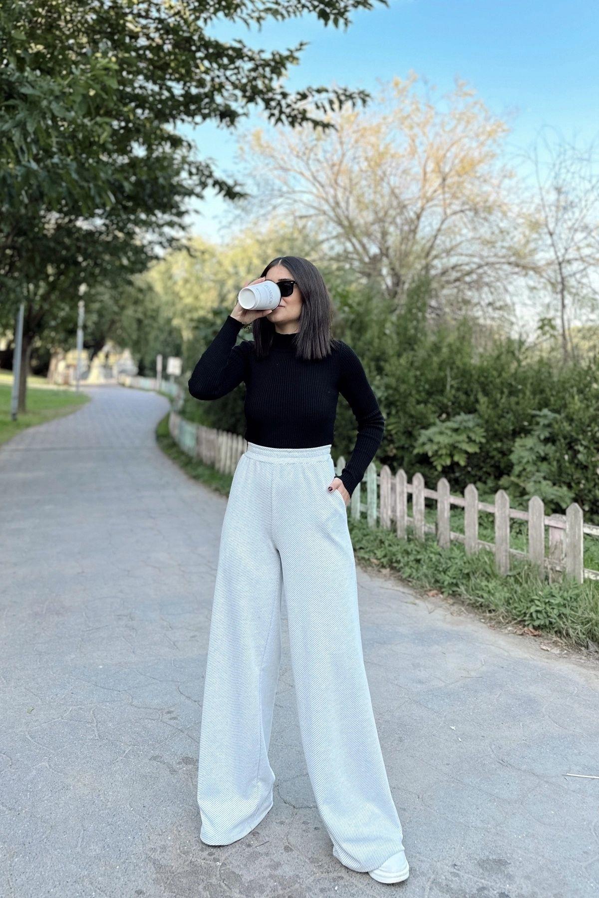 White Women Pants