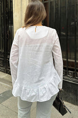 White Women Blouse