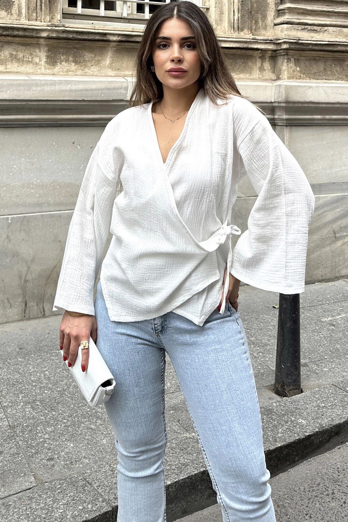 White Women Blouse