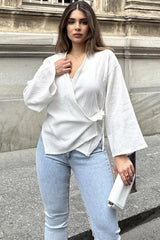 White Women Blouse