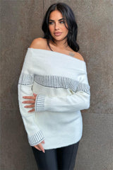 White Women Sweater