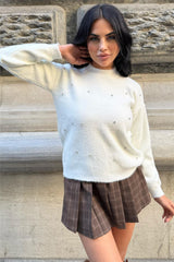 White Women Sweater