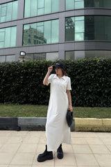 White Women Dress