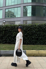 White Women Dress
