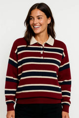 Burgundy Women Sweater