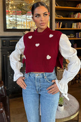 Burgundy Women Sweater