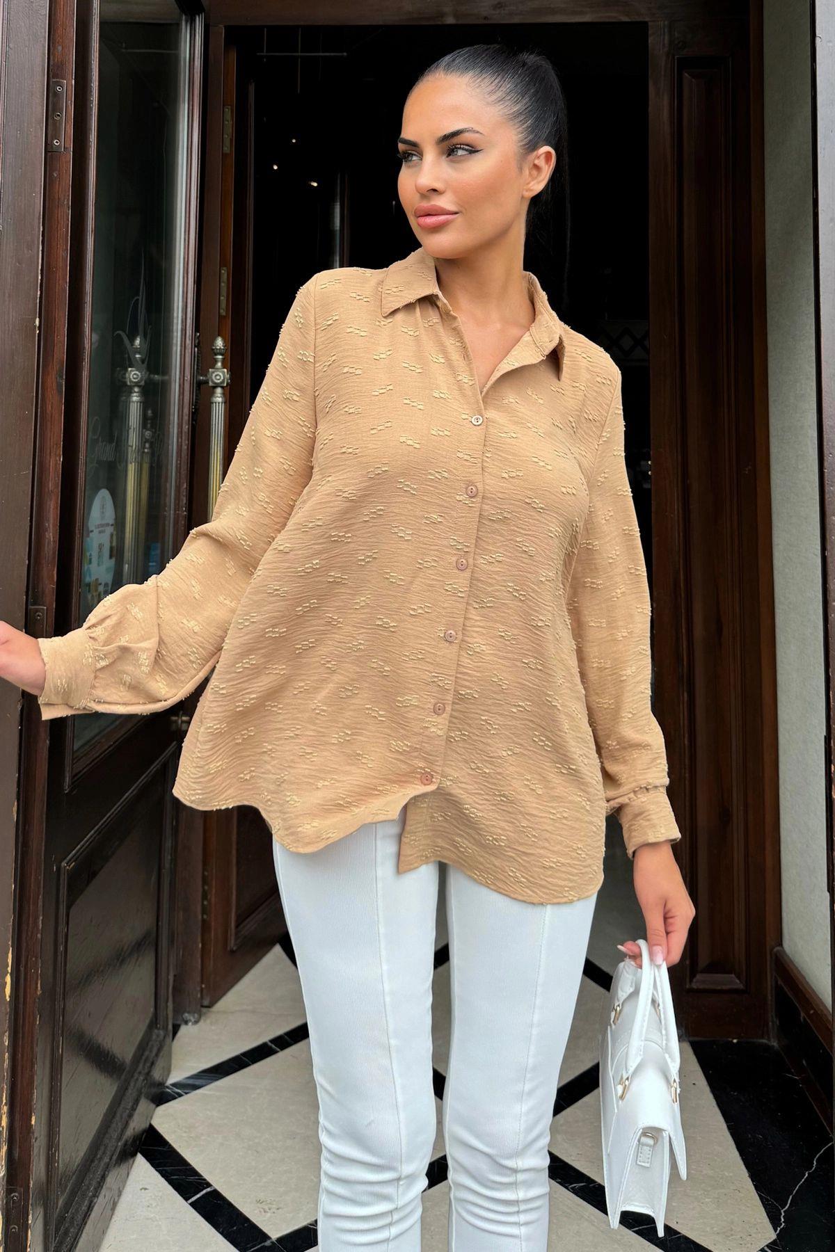 Camel Women Shirt