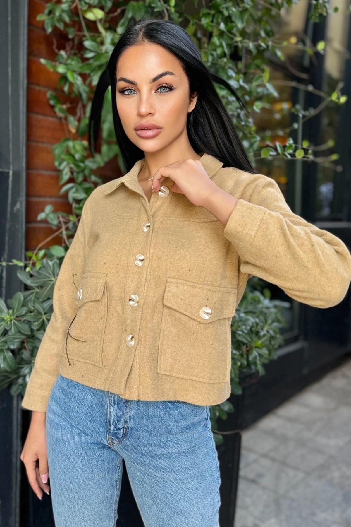 Caramel Women Jacket