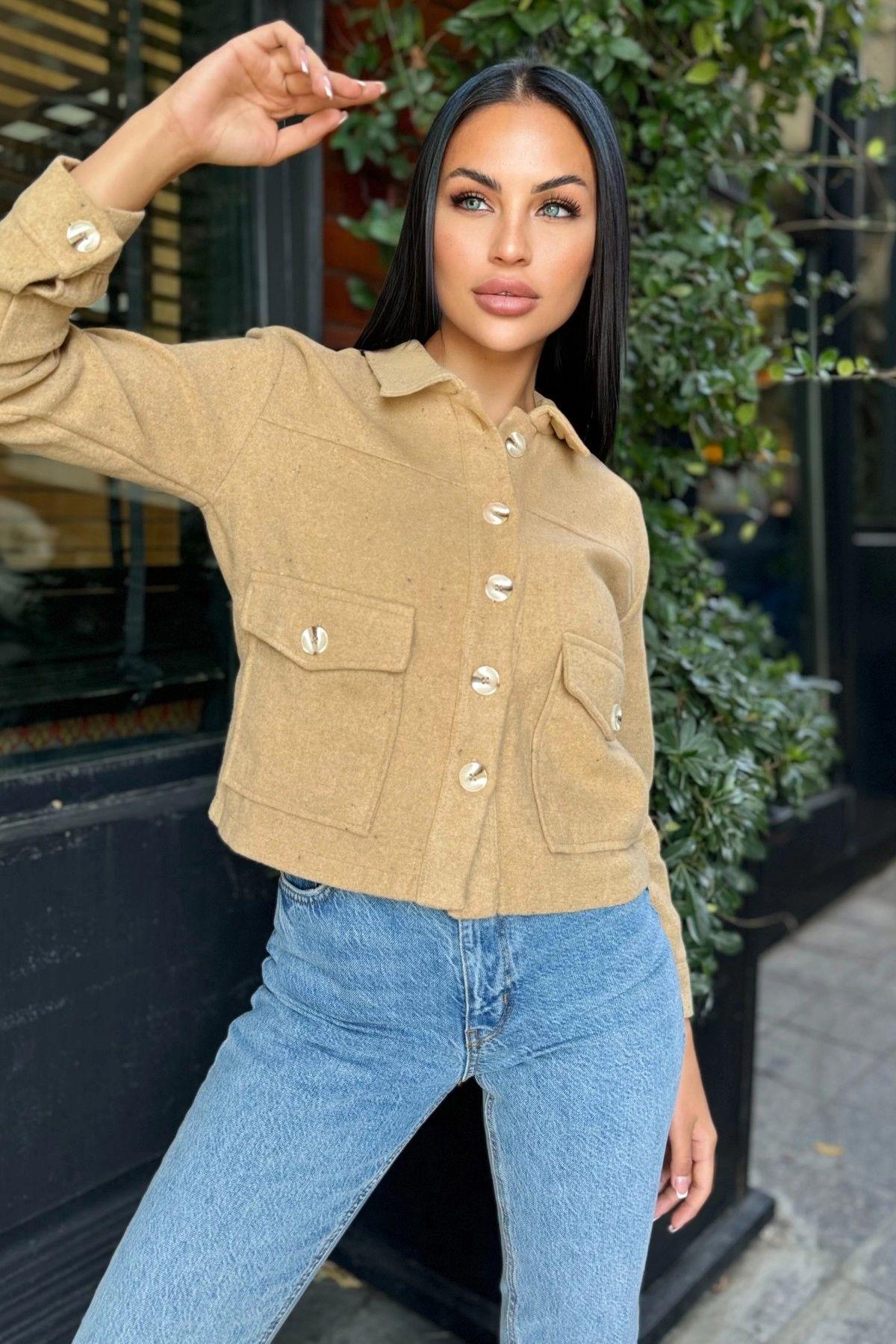 Caramel Women Jacket