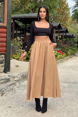 Caramel Women Skirt