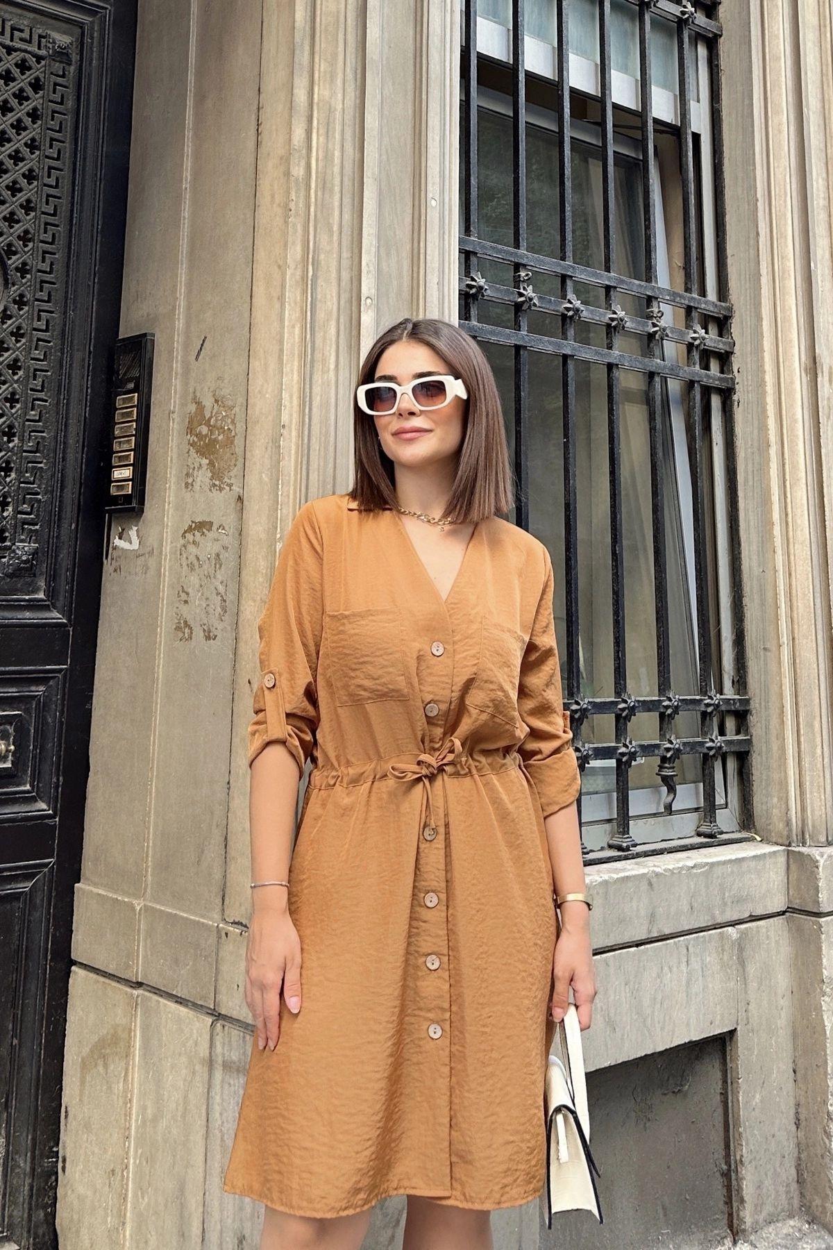 Caramel Women Dress