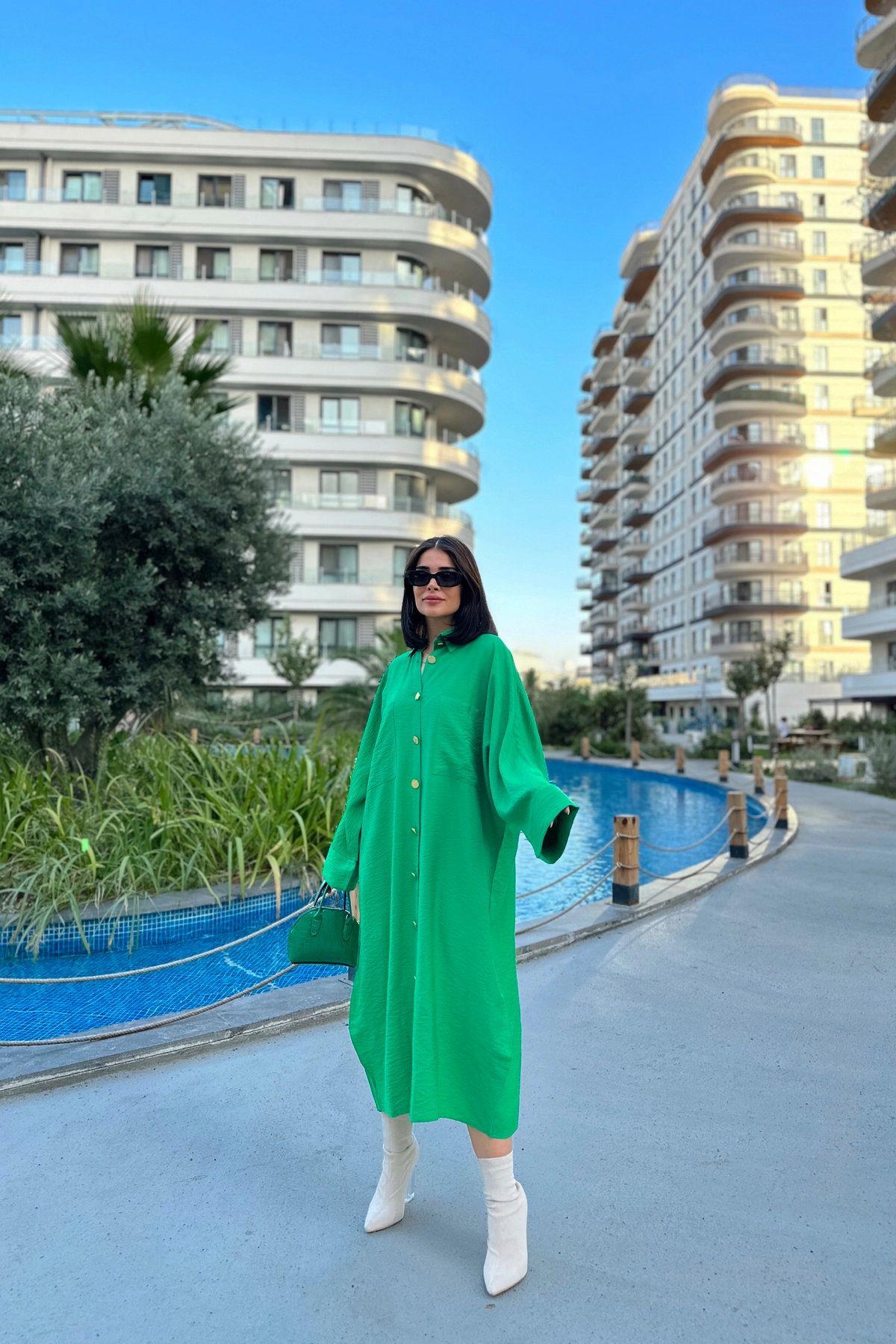 Green Women Dress