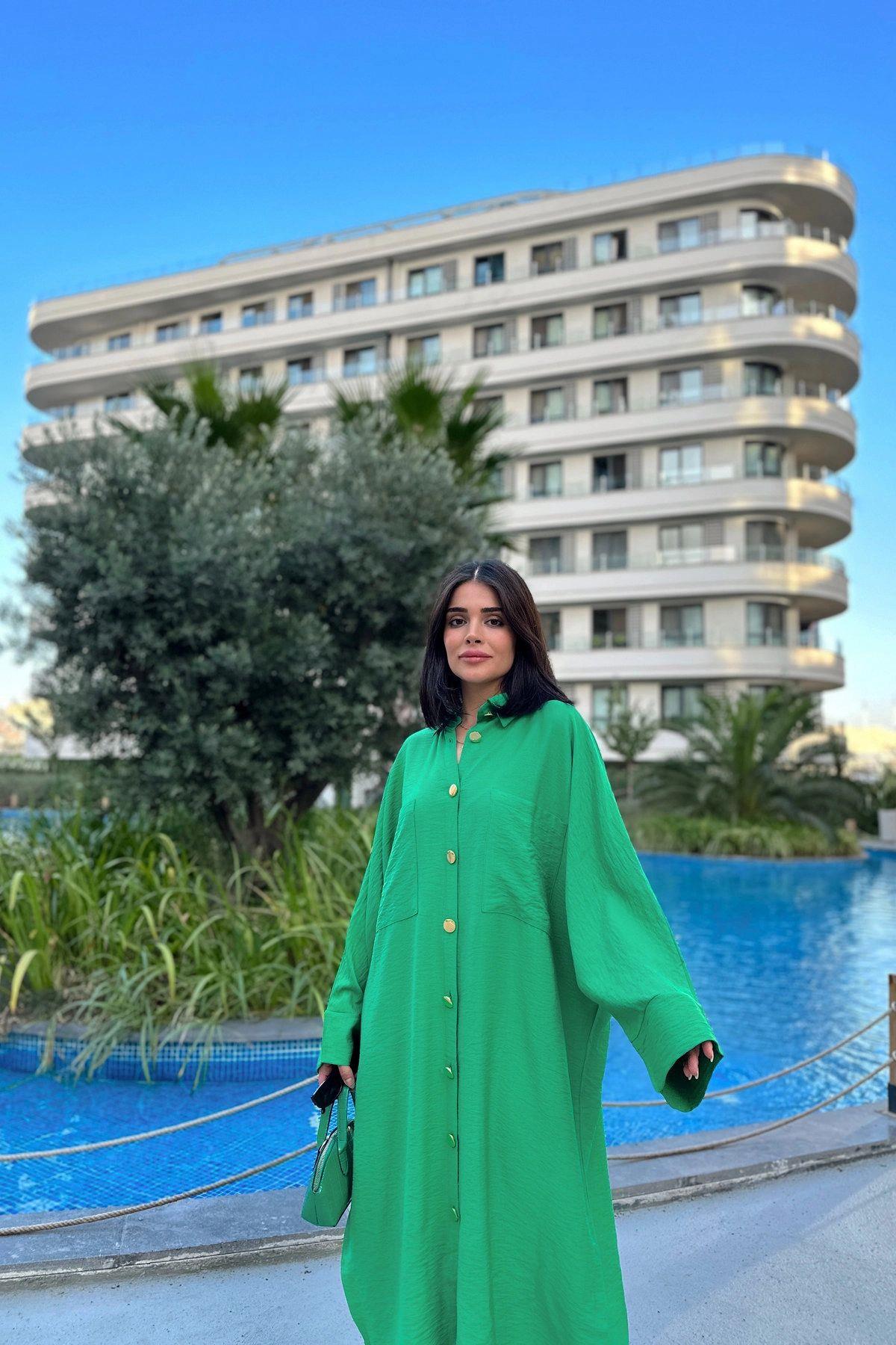 Green Women Dress
