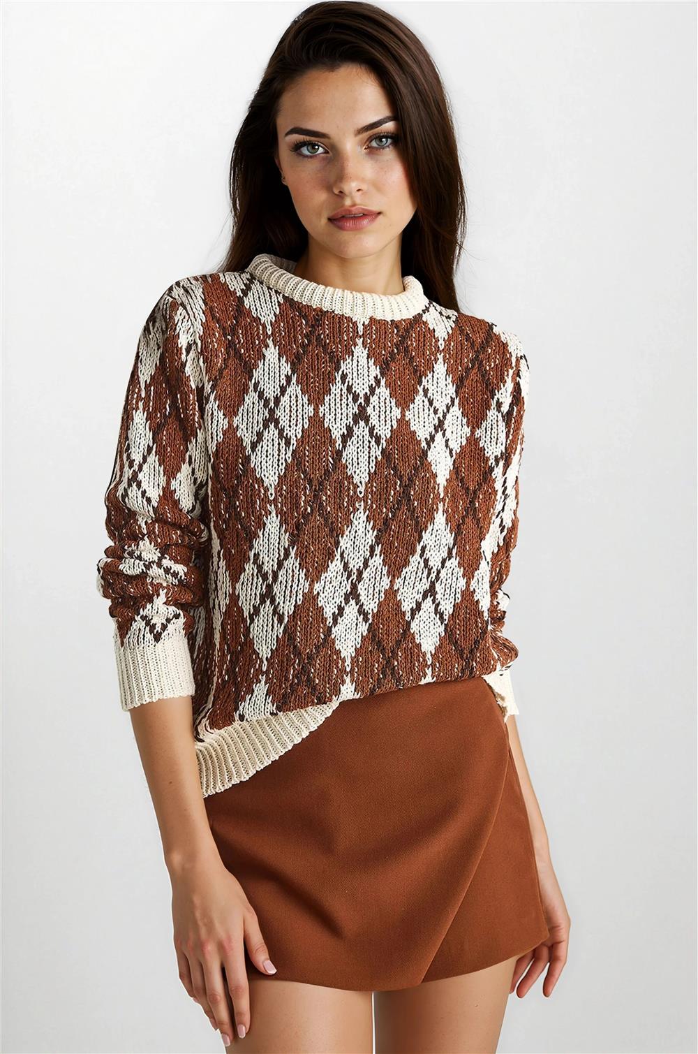 Ecru Women Sweater
