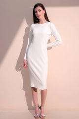 Ecru Women Dress