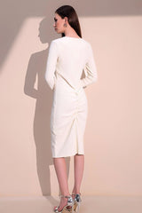 Ecru Women Dress