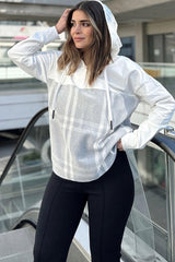 Gray Women Sweatshirt