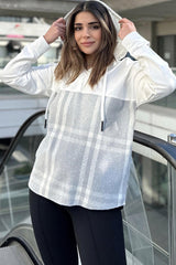 Gray Women Sweatshirt