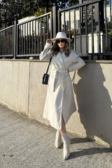 Ecru Women Coat