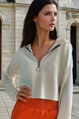 Ecru Women Blouse