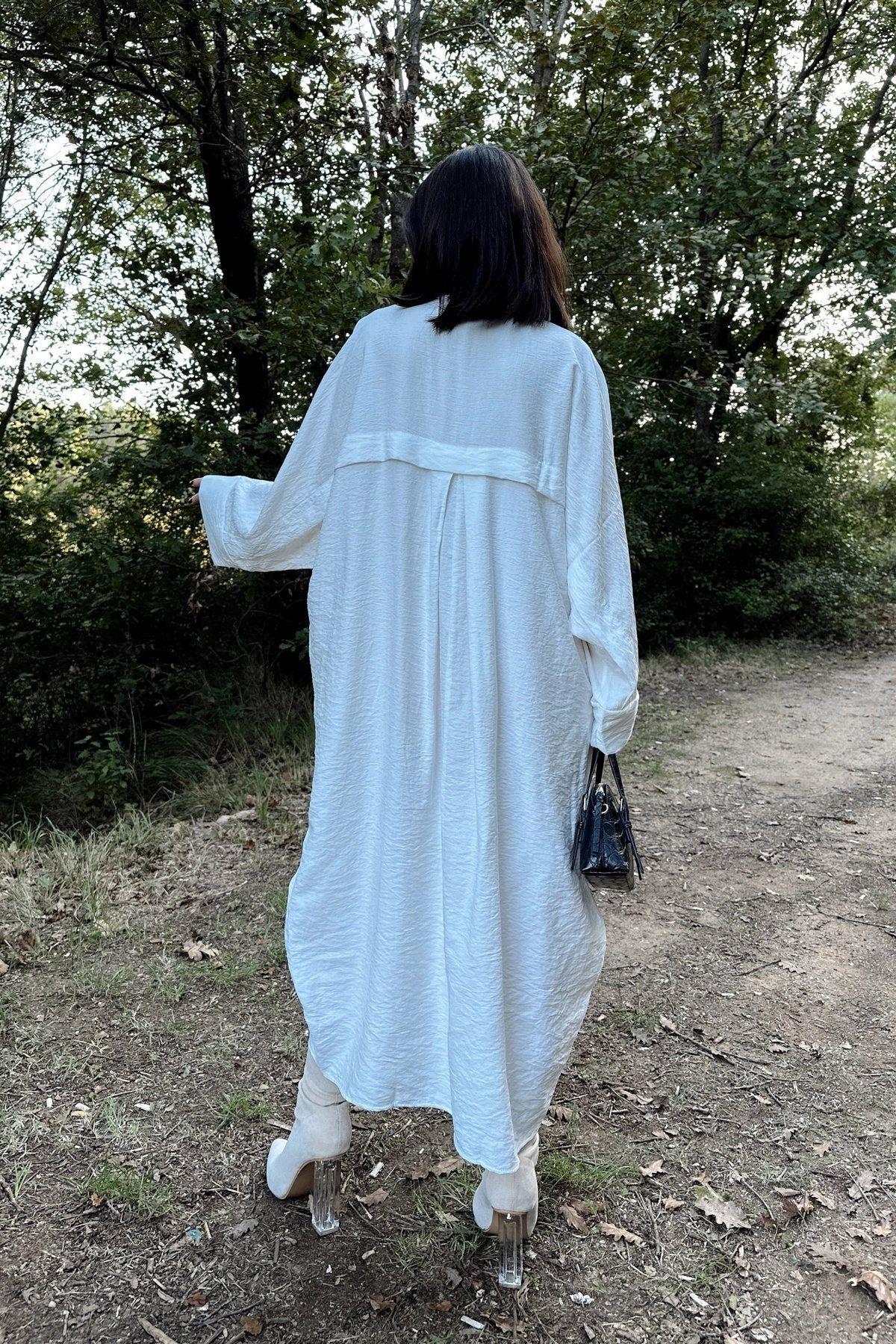 Ecru Women Dress