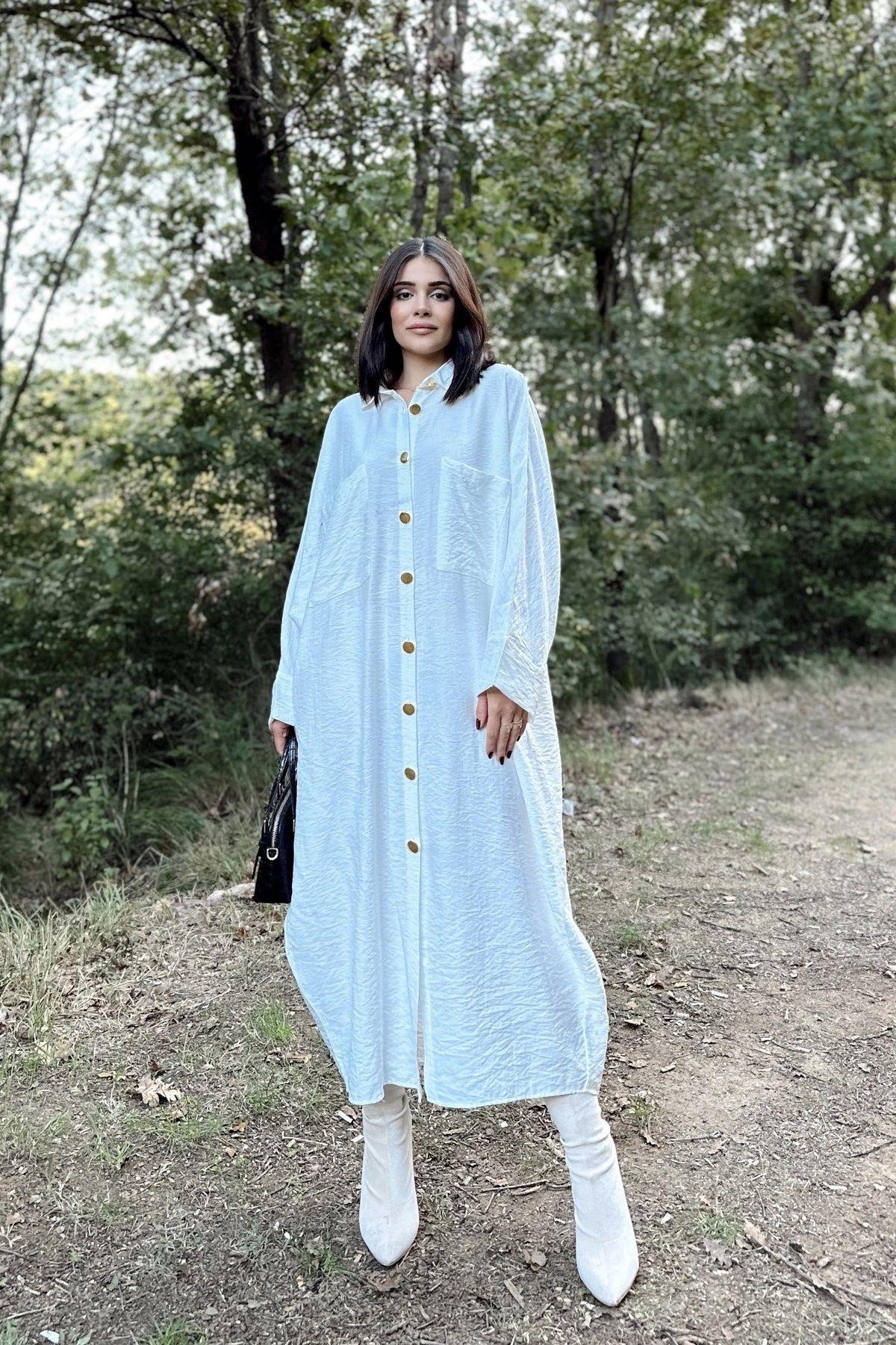 Ecru Women Dress