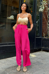 Fuchia Women Pants