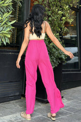 Fuchia Women Pants